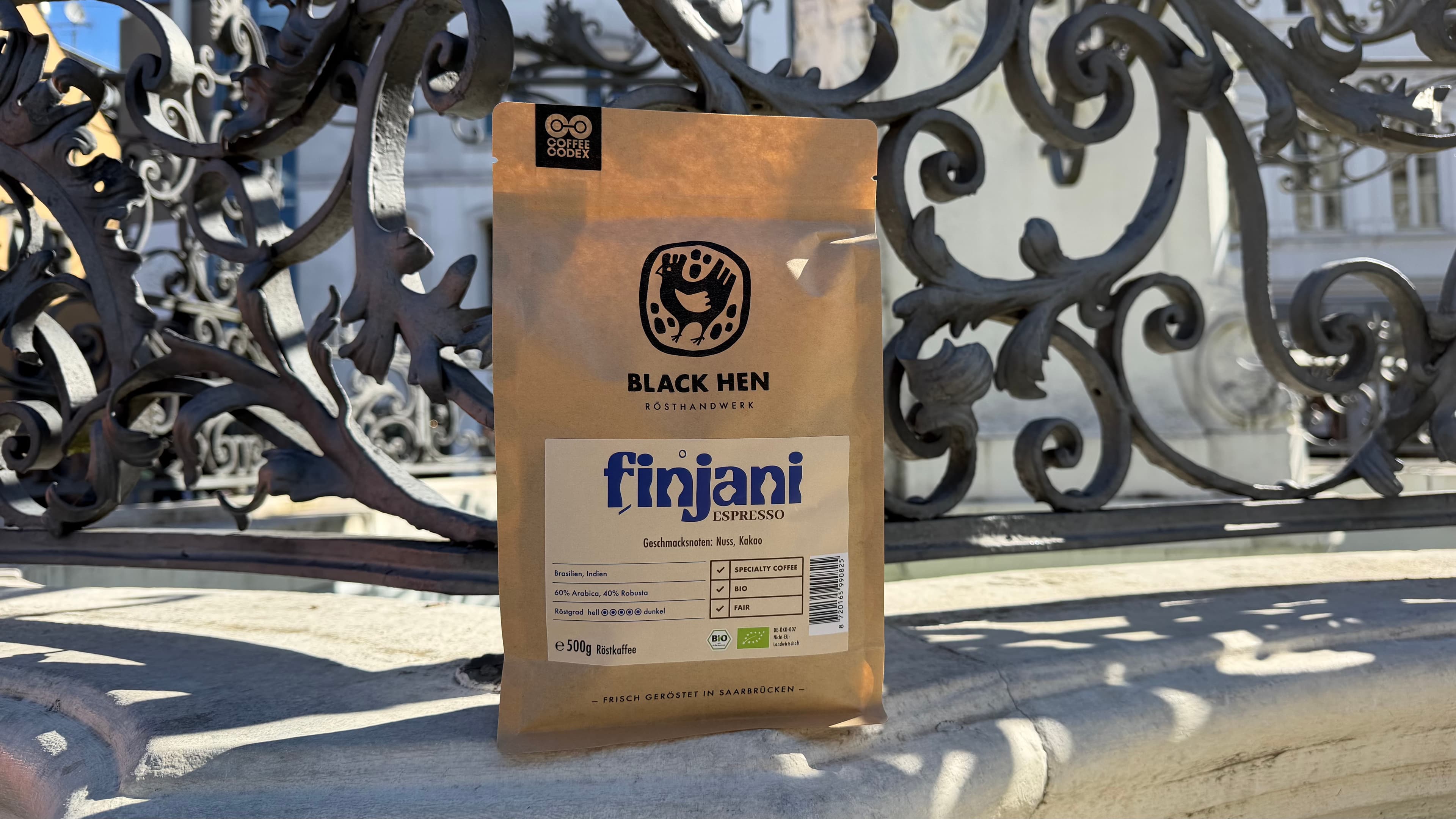 Finjani Bio Kaffeebohnen 500g